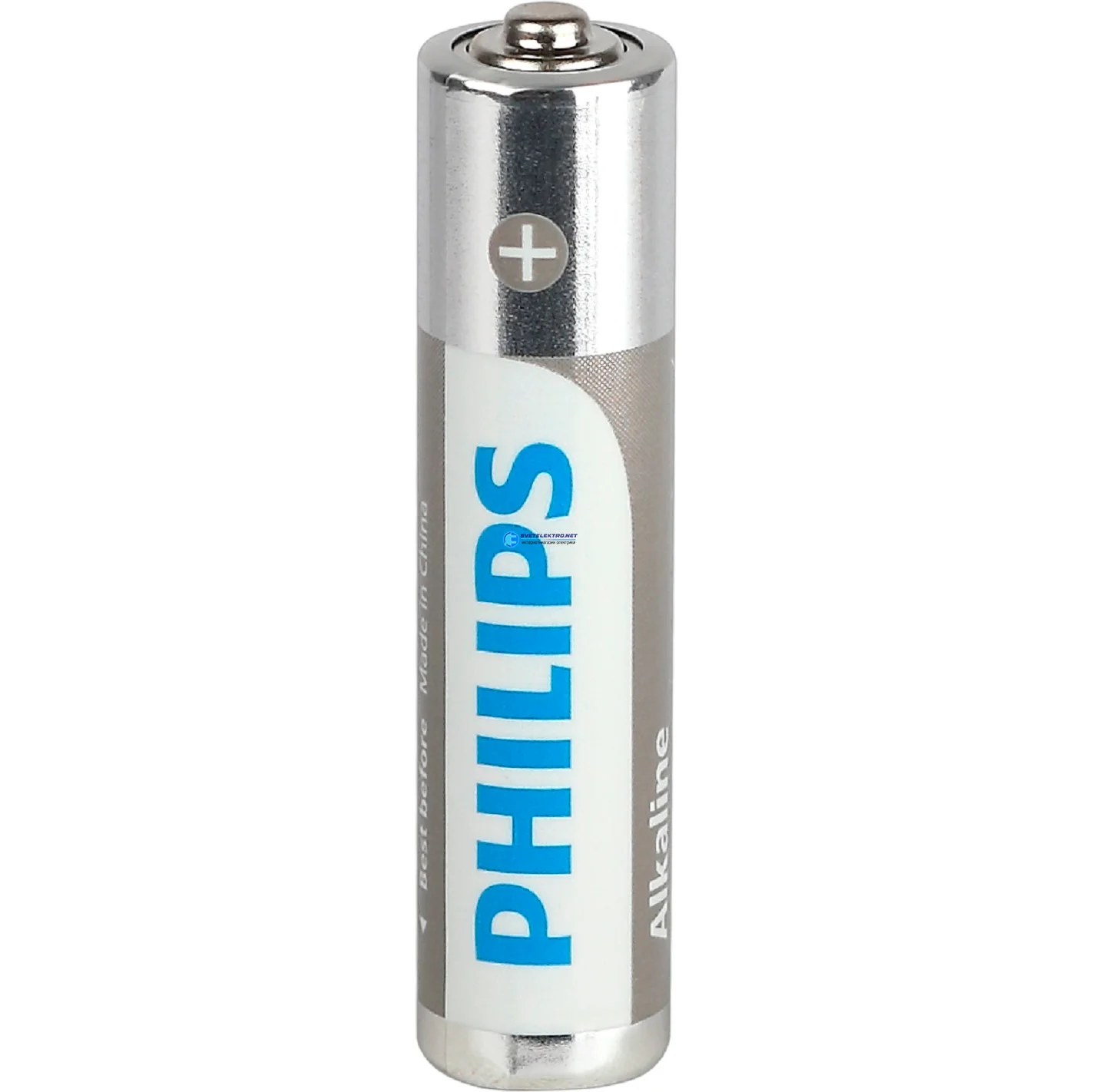 Philips Батарейки LR03A4B/51 ААА алкалиновые 1,5v, LR03-4BL Entry (4/48/144/27648). Блистер 4 шт.