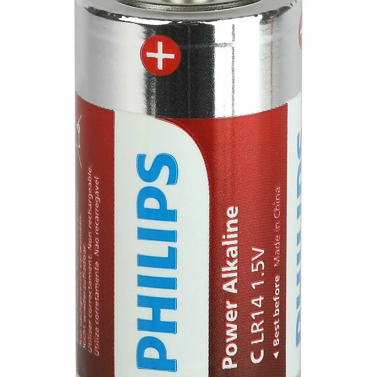 Philips Батарейки LR14P2B/51 "С" алкалиновые, LR14-2BL Power (2/24/48/5760). Блистер 2 шт.
