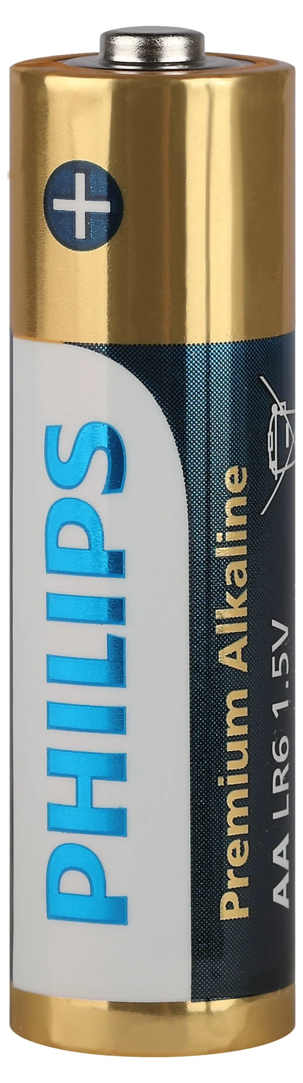 Philips Батарейки LR6M4W/51 АА алкалиновые 1,5v, LR6-4BL Premium (4/48/144/17280). Блистер 4 шт.