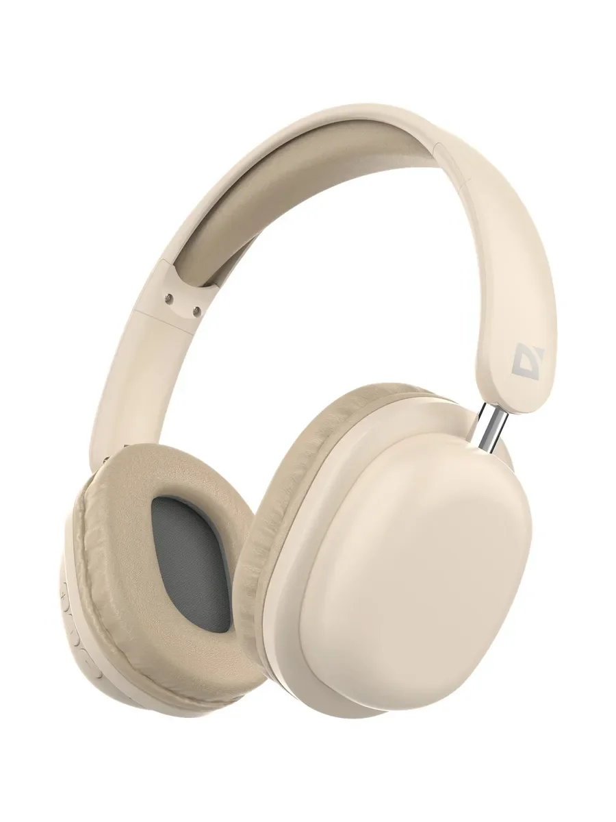 Defender Беспроводная гарнитура FreeMotion B640 бежевый, микрофон, Bluetooth