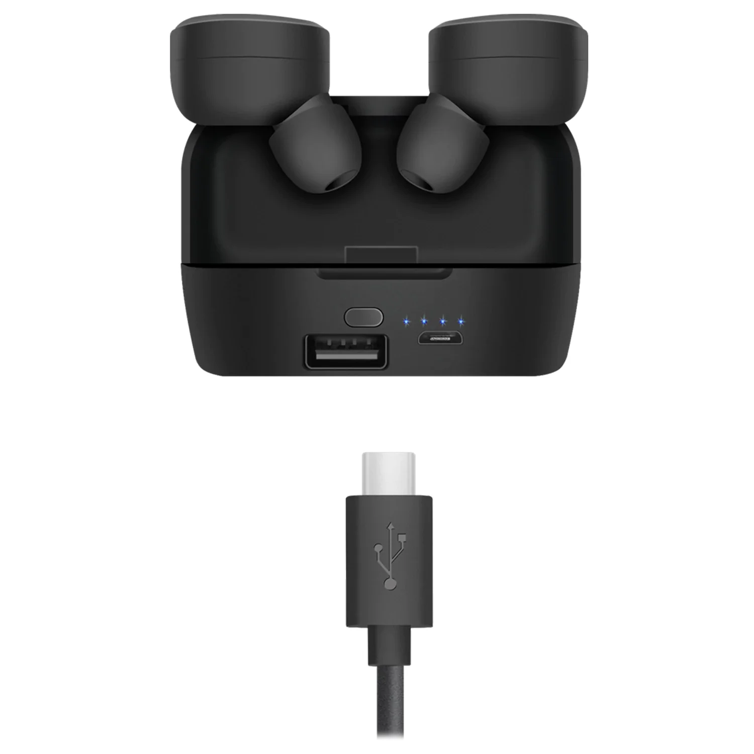Defender Беспроводная гарнитура Twins 639 черный,TWS, PB, Bluetooth