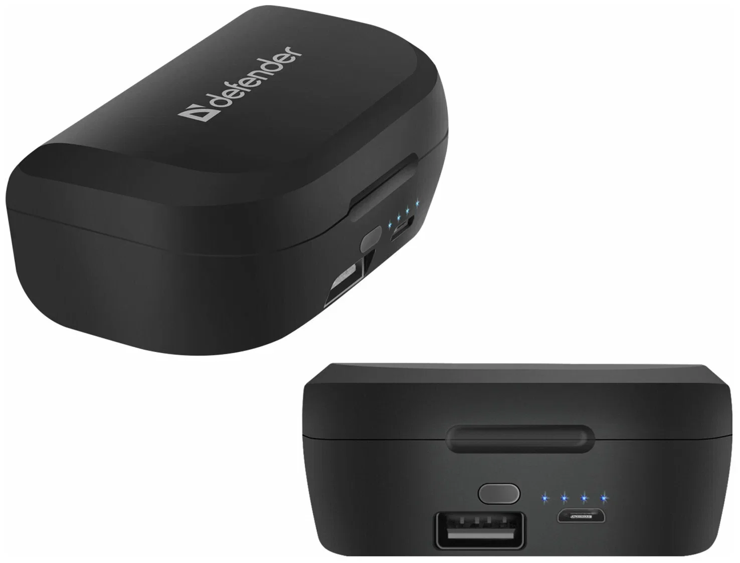 Defender Беспроводная гарнитура Twins 639 черный,TWS, PB, Bluetooth