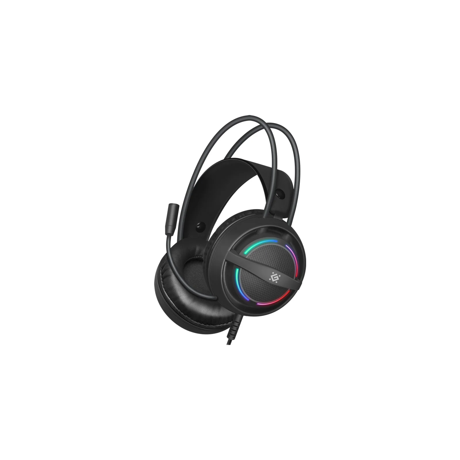 Defender Игровая гарнитура Dexter RGB, провод 2.2 м.
