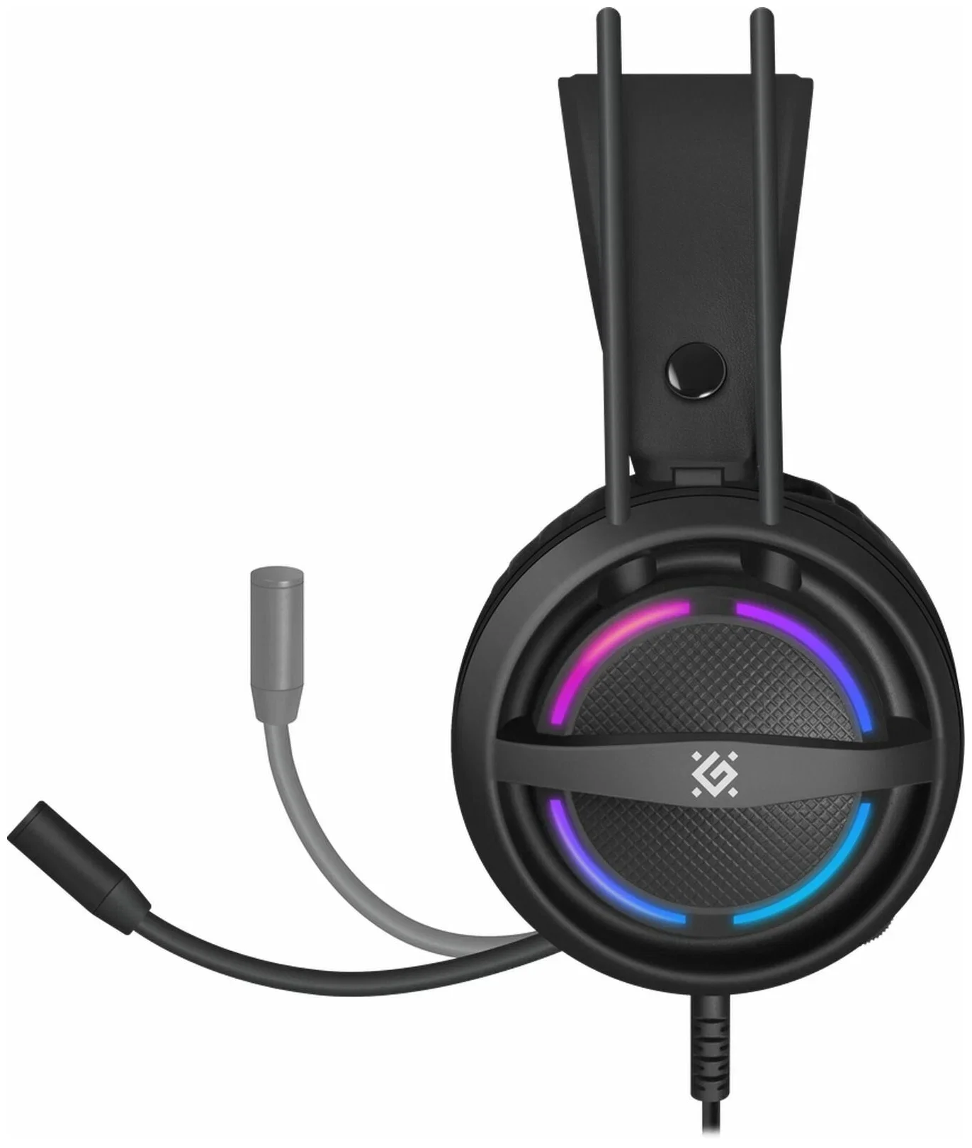Defender Игровая гарнитура Dexter RGB, провод 2.2 м.