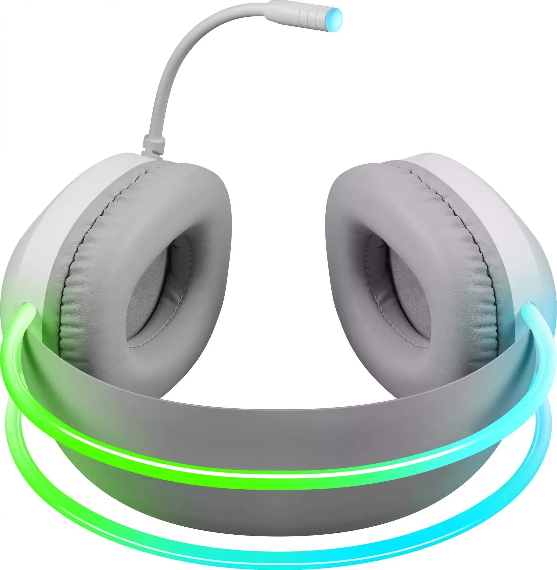 Defender Игровая гарнитура Eclipse белый, RGB, провод 2 м.