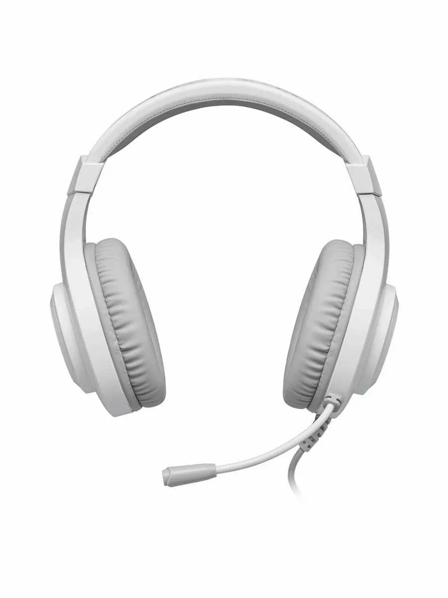 Defender Игровая гарнитура Ghost LED белый, LED, провод 1.8 м.