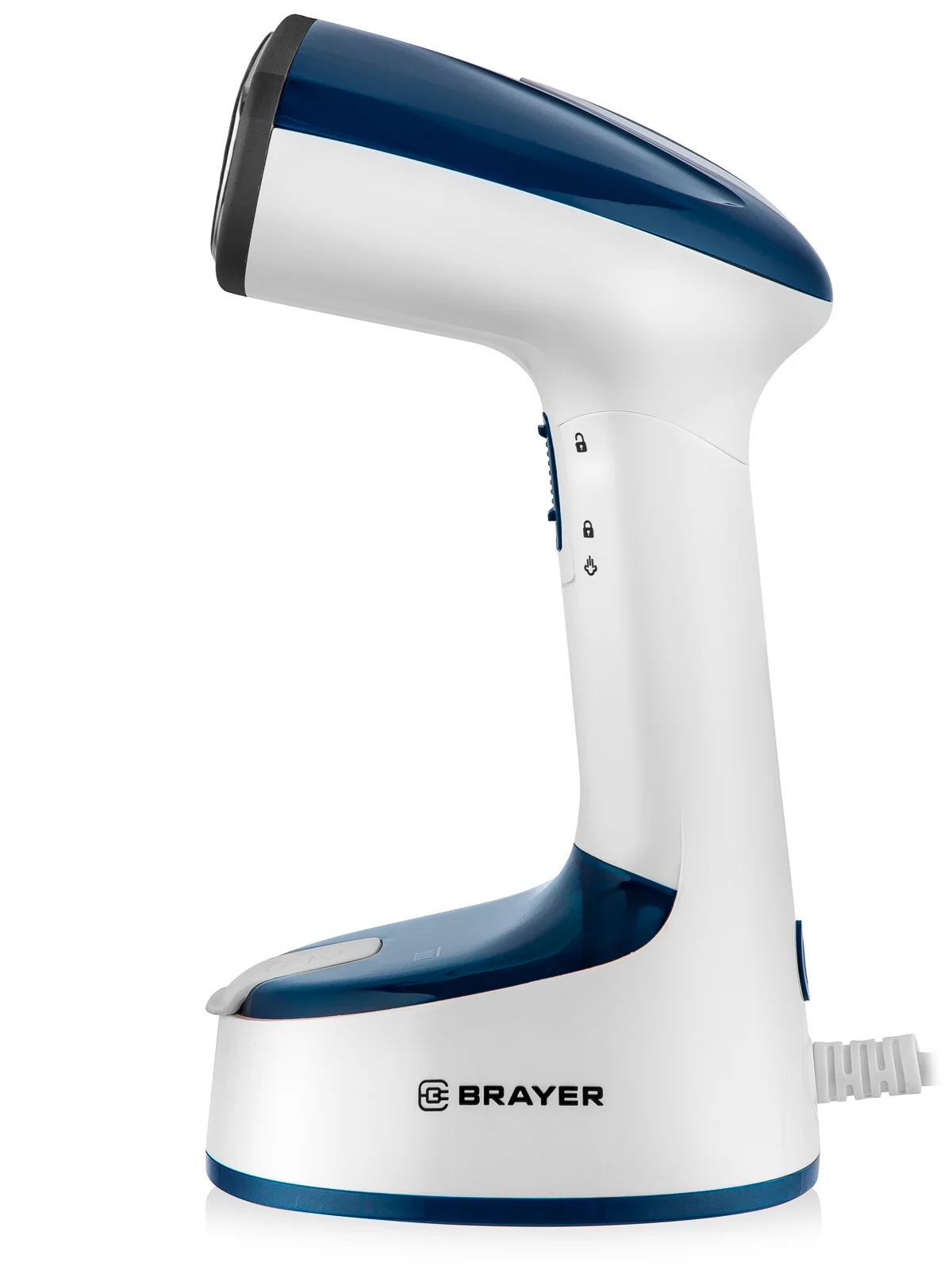 Отпариватель BRAYER BR4128GN, 1500 Вт, пар 20 г/мин, съем.щетка, фиксация пара, 120 мл ПРОМО!
