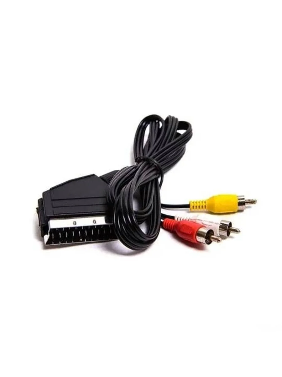 Кабели SCART-3RCA 1,5м SELENGA в упаковке