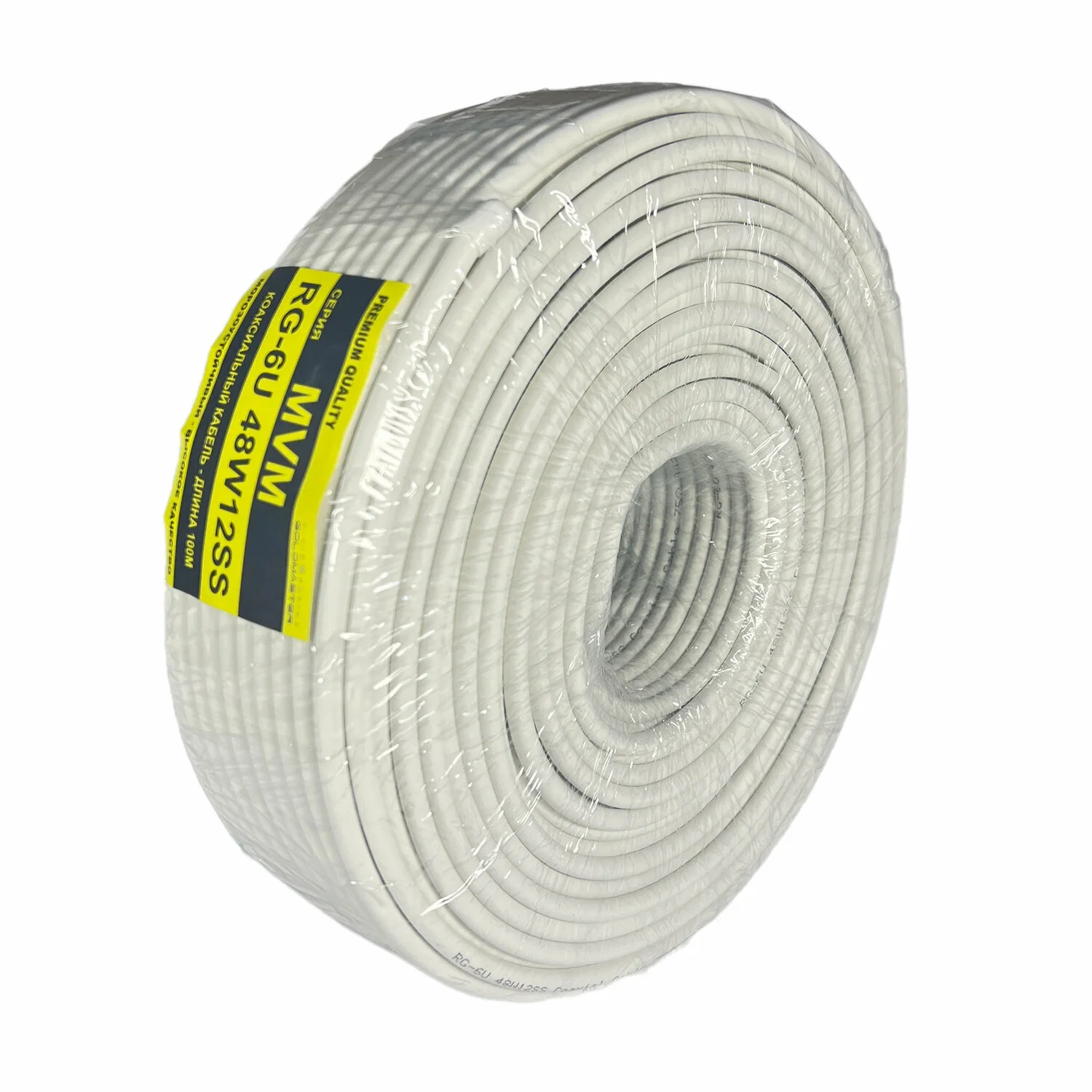 Кабель GOLDMASTER RG-6 48W12SS бухта 100м