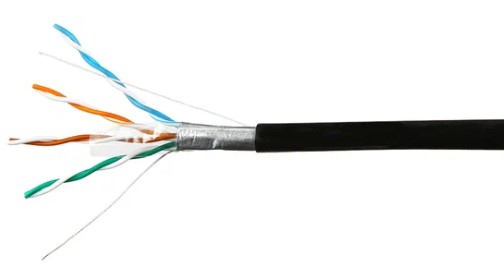 Кабель витая пара, внешняя, медь UTP, 4х2х0.52, Cat5e, 305м КСВПП