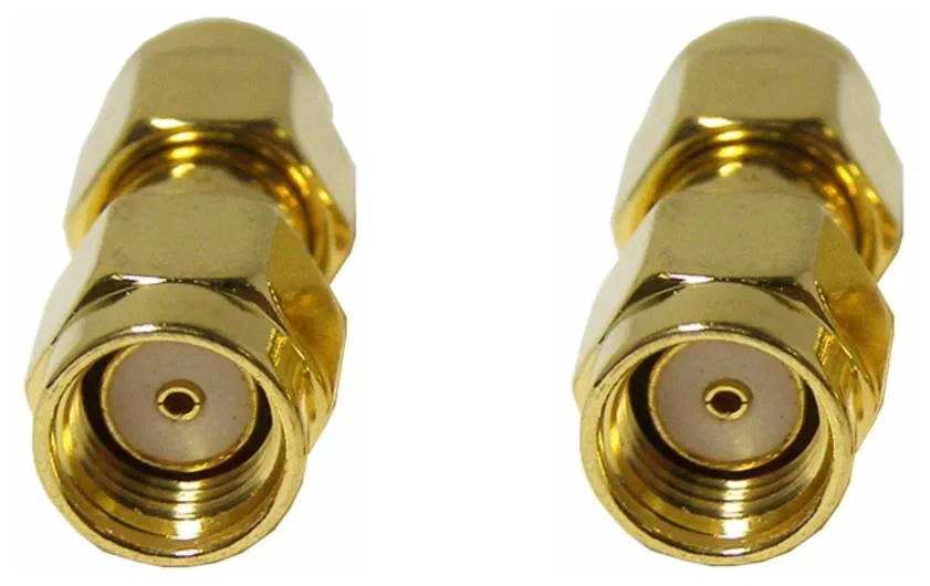 Переходник RP SMA male-F female (Подходит для Super Micro) (выбивать по 100 шт!! цена за 1 шт!!)
