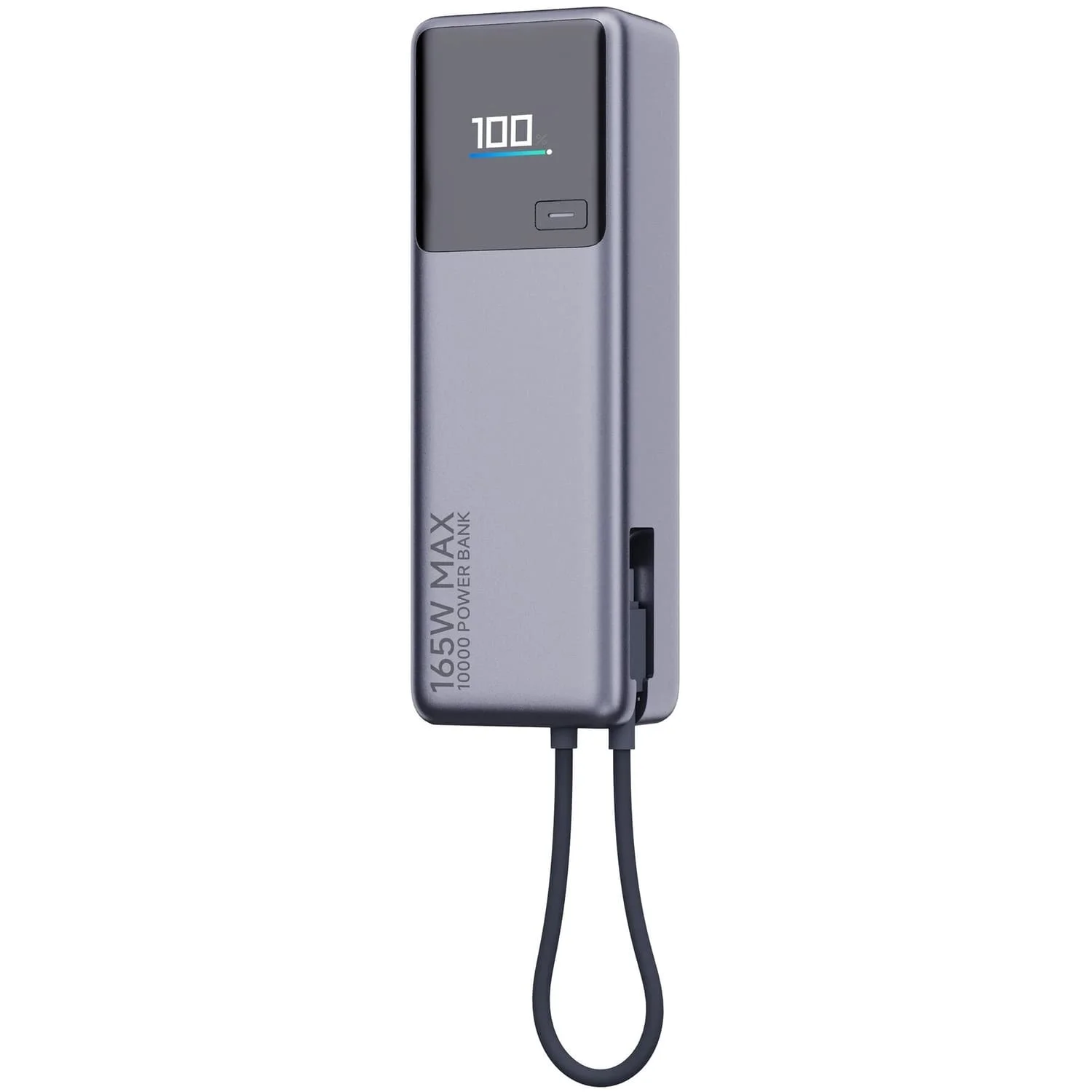 Внешний аккумулятор Xiaomi 165W Power Bank 10000mAh (Integrated Cable) GL, серый