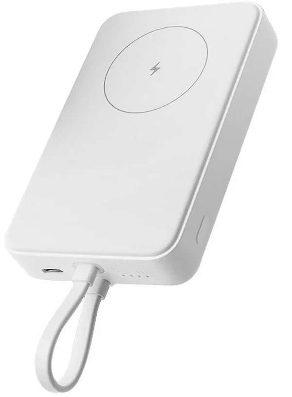 Внешний аккумулятор Xiaomi 33W Magnetic 10000mAh (Integrated Cable) White