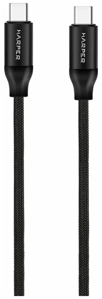Кабель для цифровой техники и смартфонов Harper USB-C BRCH-772 black