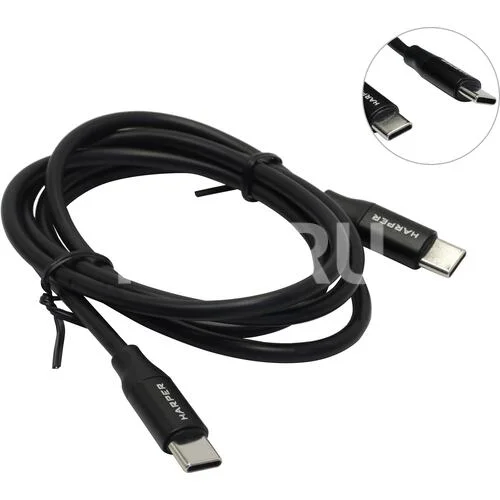 Кабель для цифровой техники и смартфонов Harper USB-C SCH-770 Black
