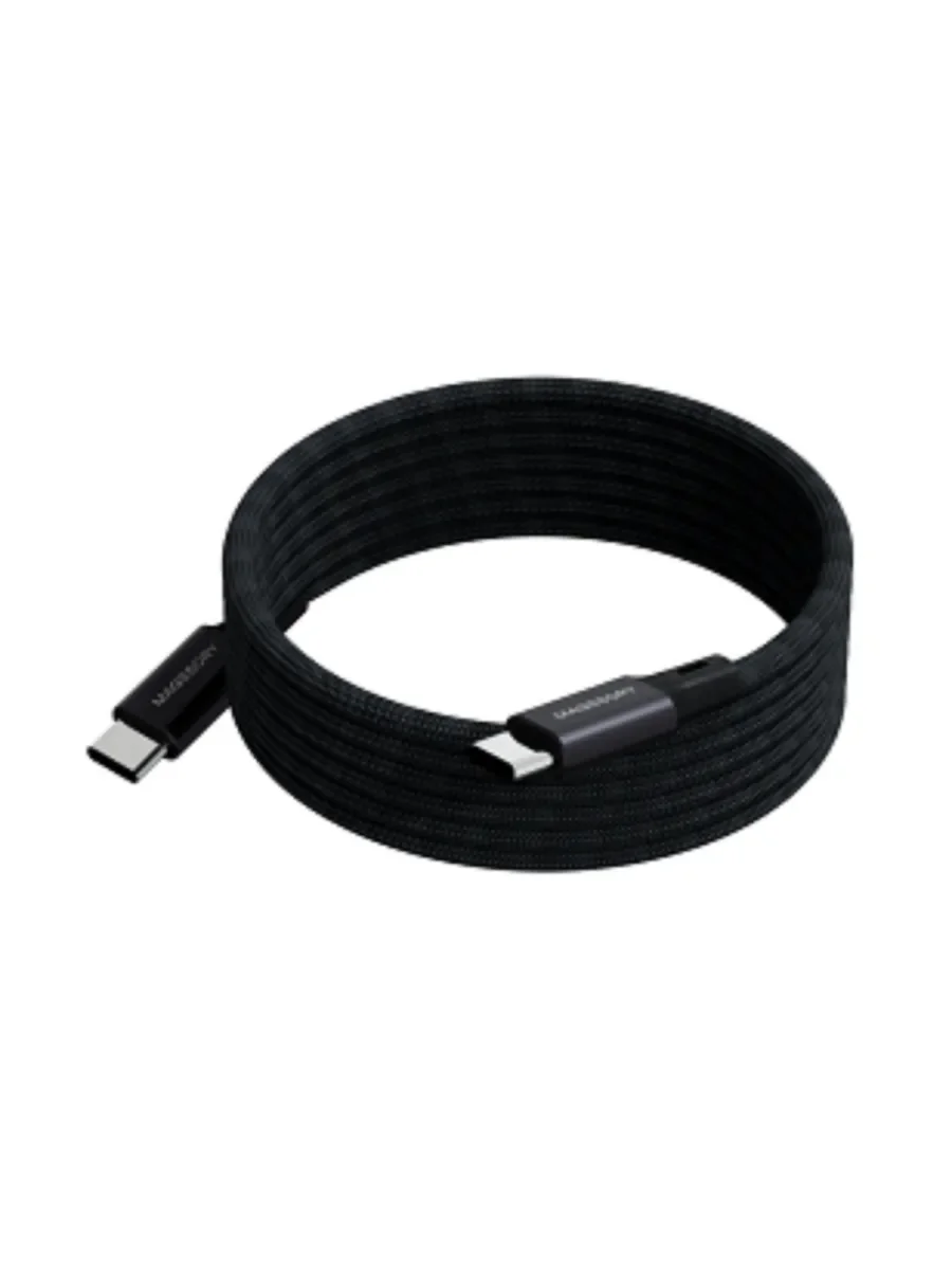 Кабель для цифровой техники и смартфонов Magssory Link L USB-C - Lightning MFI, 1.2 м (black CBL003)