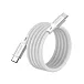 Кабель для цифровой техники и смартфонов Magssory Link L USB-C - Lightning MFI, 1.2 м (white CBL003)