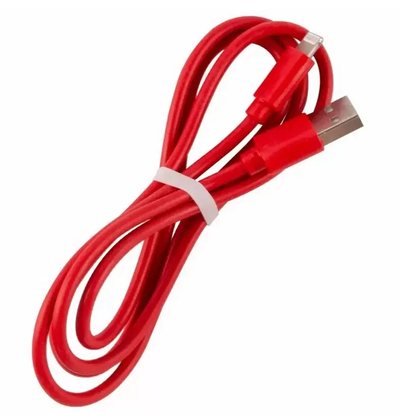 Кабель для цифровой техники и смартфонов mObility USB - Lightning, 25 см, красный