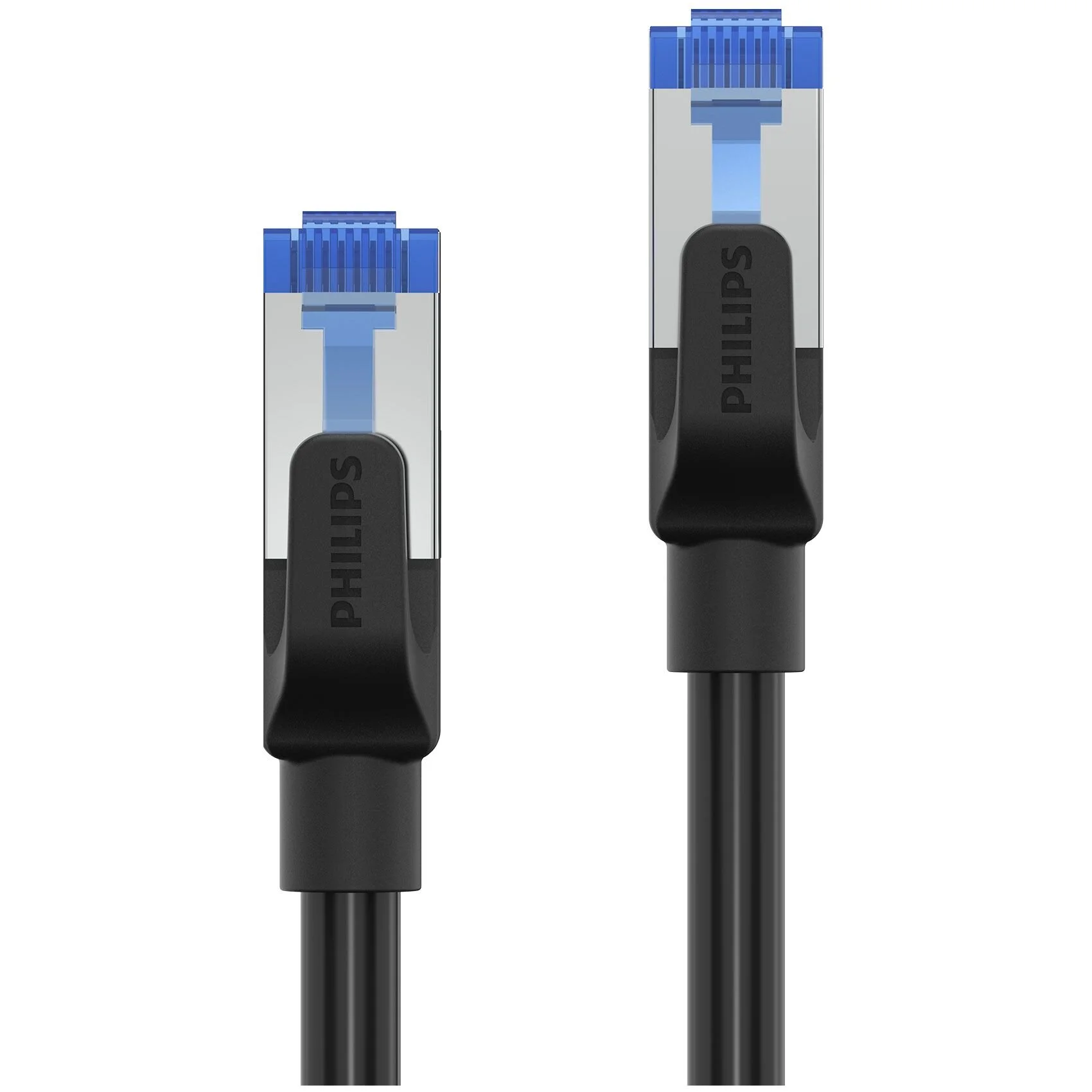 Кабель для цифровой техники и смартфонов Philips CAT.7, 32AWG, OD:2.2*7.2mm, 5M, Black (SWN4305G/56)