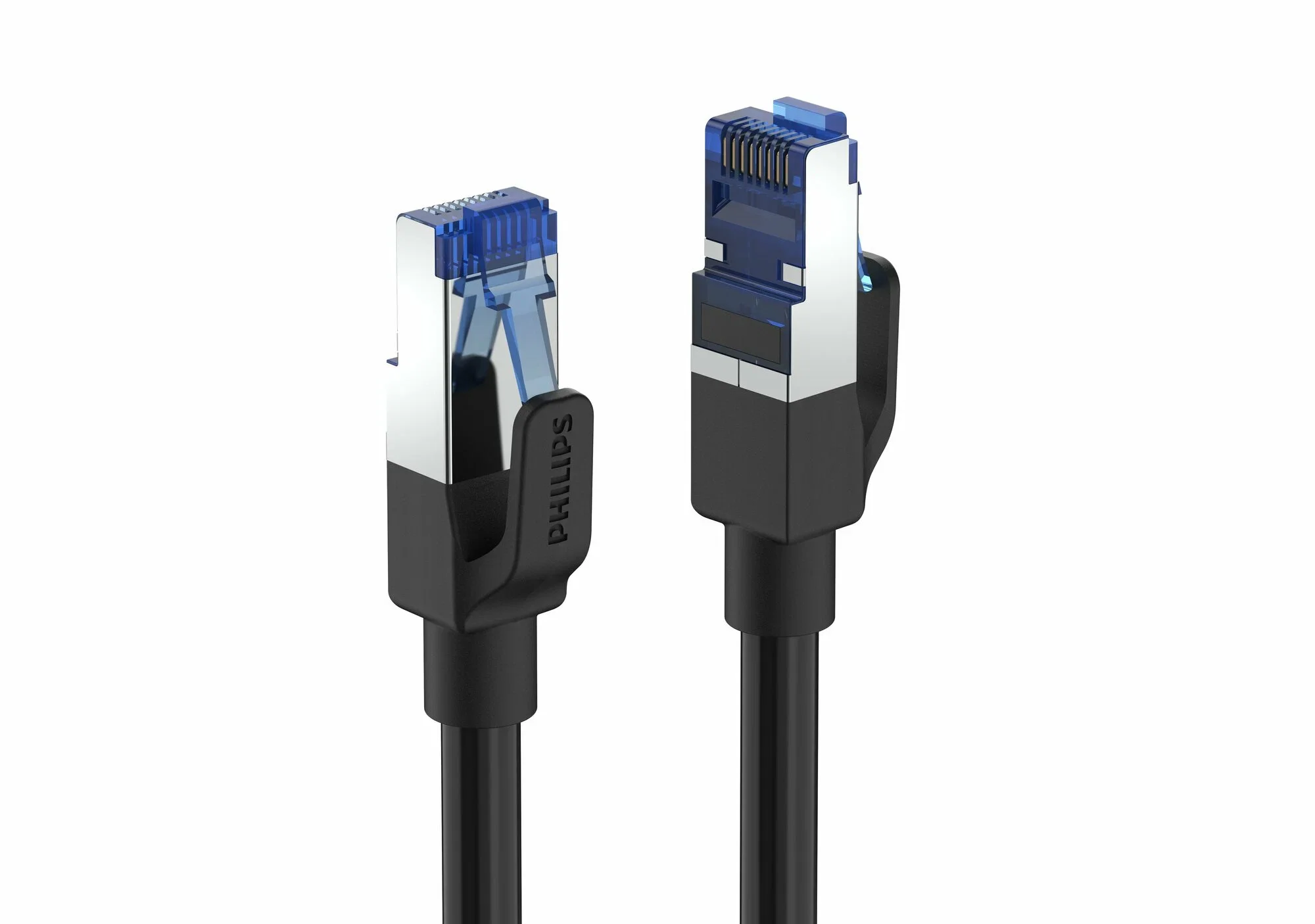 Кабель для цифровой техники и смартфонов Philips CAT.7, 32AWG, OD:2.2*7.2mm, 5M, Black (SWN4305G/56)