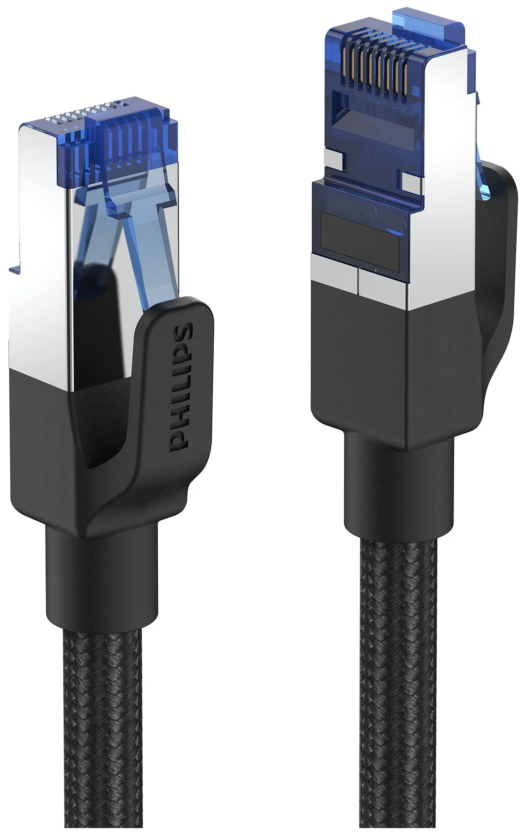 Кабель для цифровой техники и смартфонов Philips CAT.7, 32AWG, OD:2.2*7.2mm, 5M, Black (SWN4305G/56)