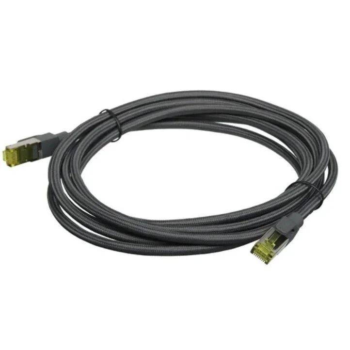 Кабель для цифровой техники и смартфонов Philips CAT.8, 30AWG, OD:5.1mm, OD:5.5MM, 5M, Grey (SWN7105G/56)