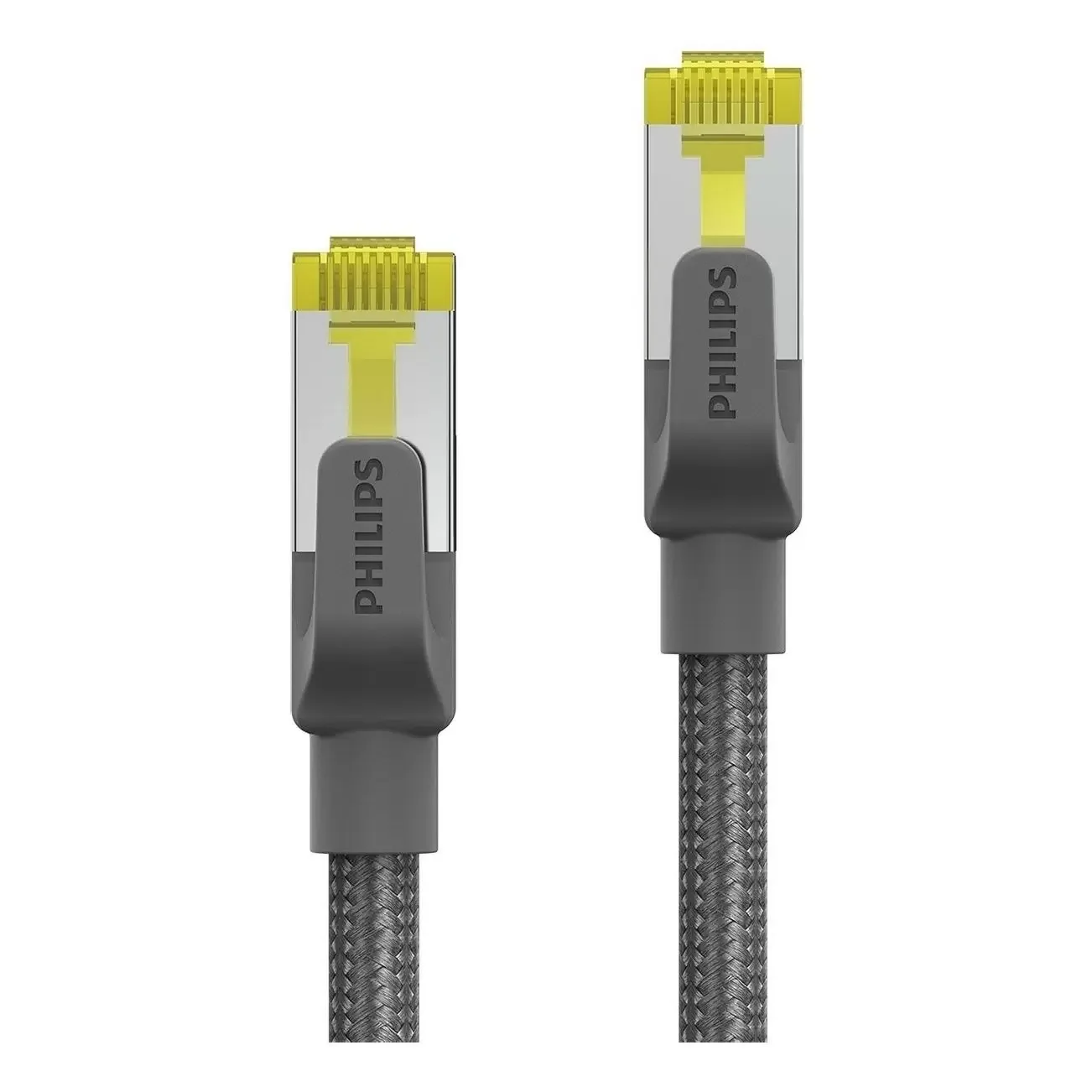Кабель для цифровой техники и смартфонов Philips CAT.8, 30AWG, OD:5.1mm, OD:5.5MM, 5M, Grey (SWN7105G/56)