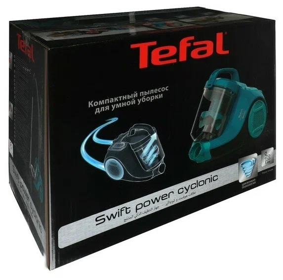 Пылесос без мешка TEFAL TW2922EA 750Вт, контейнер 1,5л