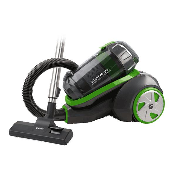 Пылесос без мешка Vitek VT-8130 BK (2200Вт, 3,5л, труба всасывания: телескопическая)