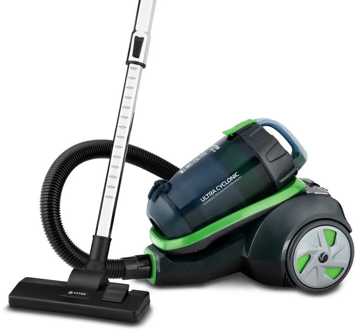Пылесос без мешка Vitek VT-8130 BK (2200Вт, 3,5л, труба всасывания: телескопическая)