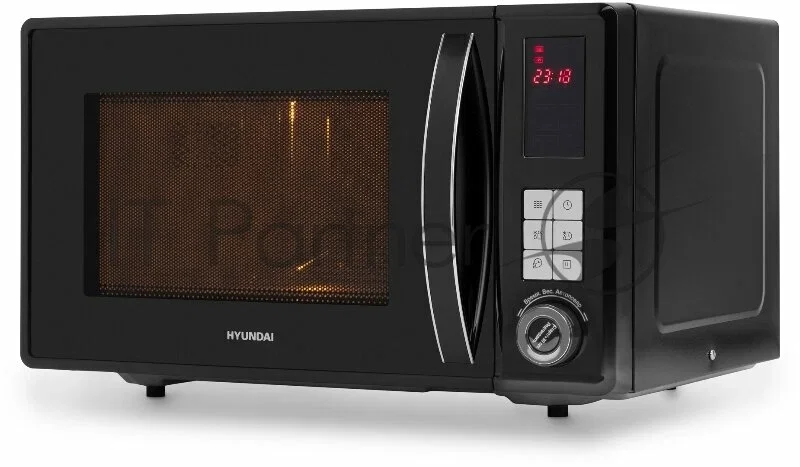 Микроволновая печь - СВЧ Hyundai HYM-D3009, 23 л, 800 Вт, черный