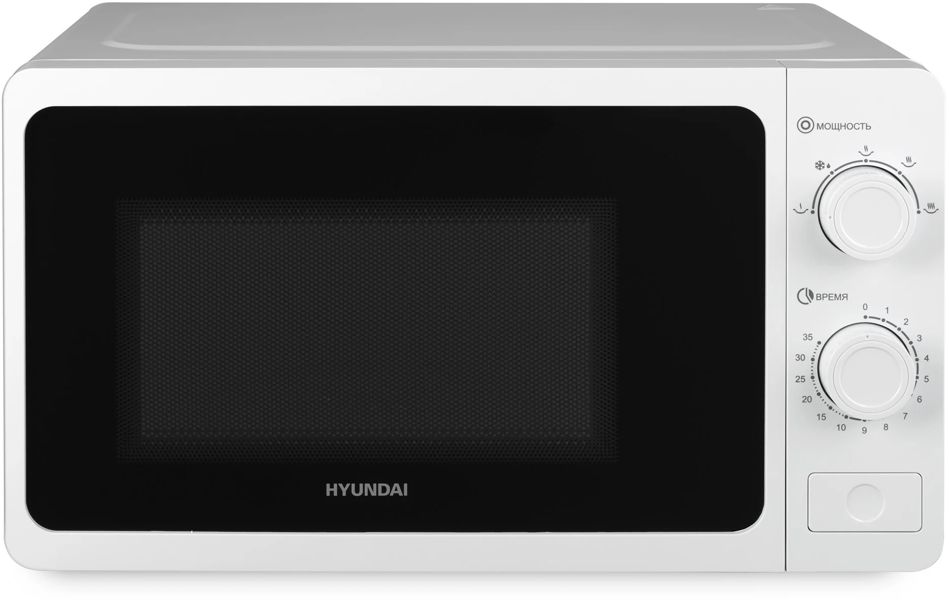 Микроволновая печь - СВЧ Hyundai HYM-M2009 20 л. 700 Вт, белый