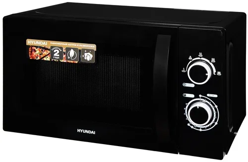 Микроволновая печь - СВЧ Hyundai HYM-M2058 (20л., 700Вт, черный)
