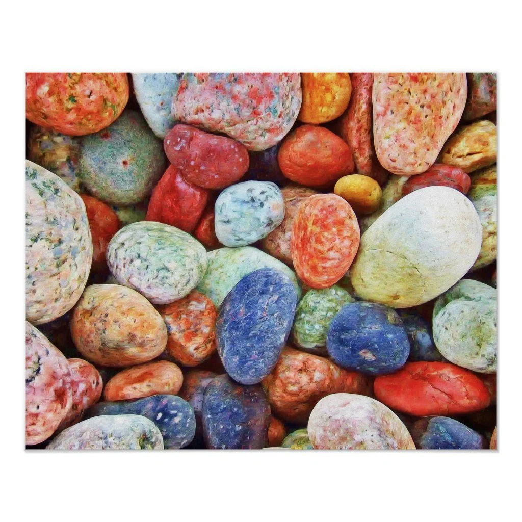 Коврик для мыши Gembird MP-STONES, рисунок "камни", размеры 220x180x1мм, полиэстер/резина