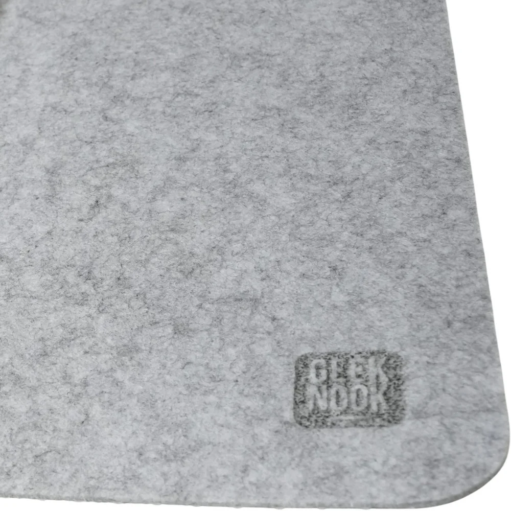Коврик для мыши Mouse pad GEEK NOOK 120 х60CM Light Gray Felt