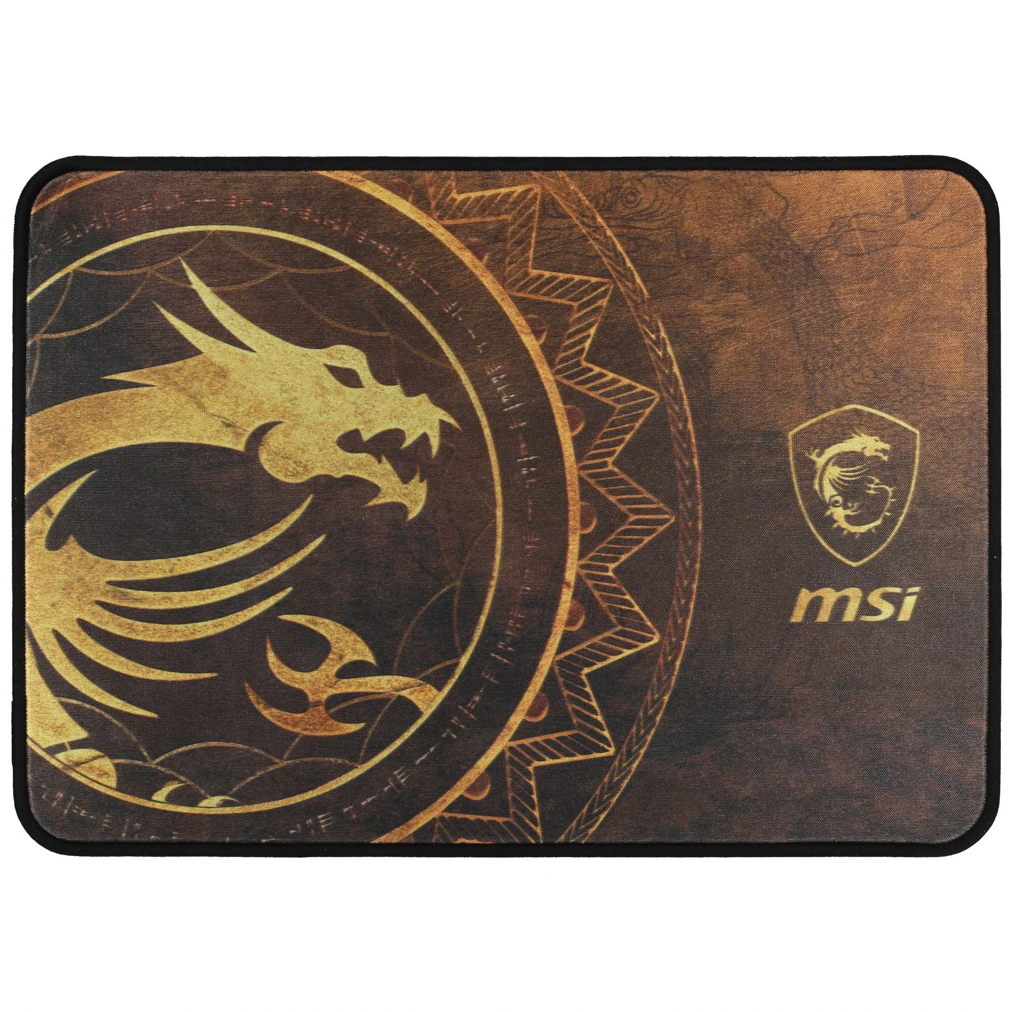 Коврик для мыши MSI Agility GD21 Dragon Tiamat золотистый/рисунок 220x3x320мм