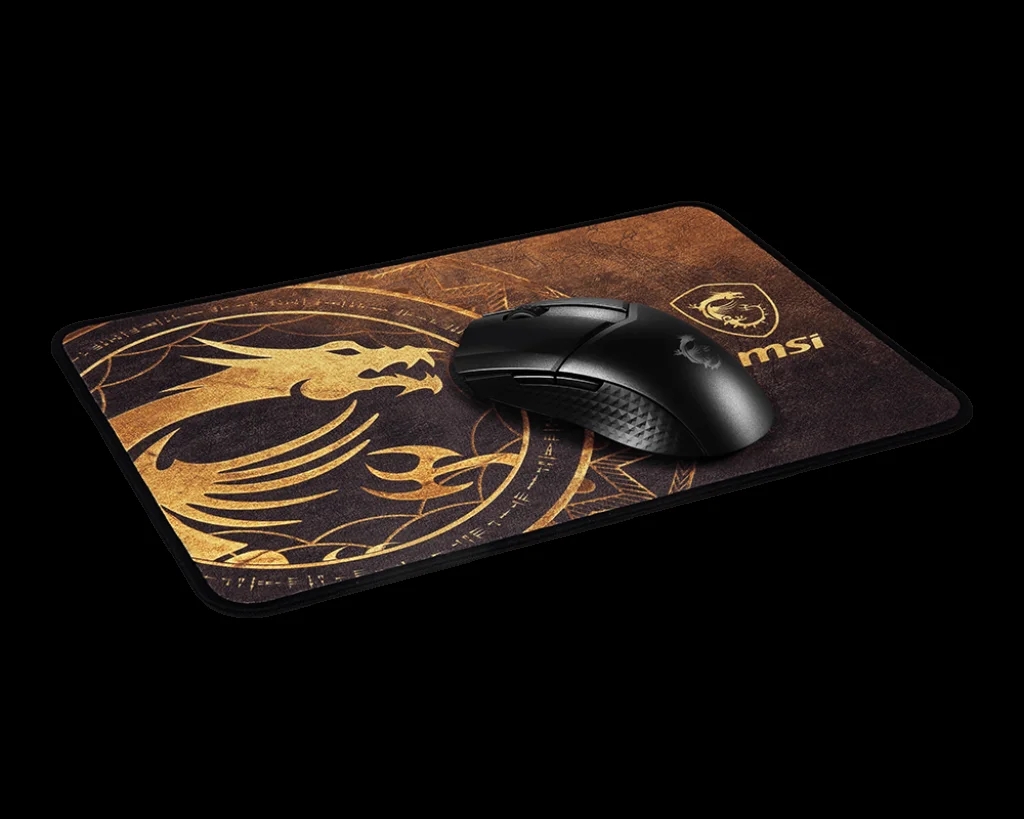 Коврик для мыши MSI Agility GD21 Dragon Tiamat золотистый/рисунок 220x3x320мм