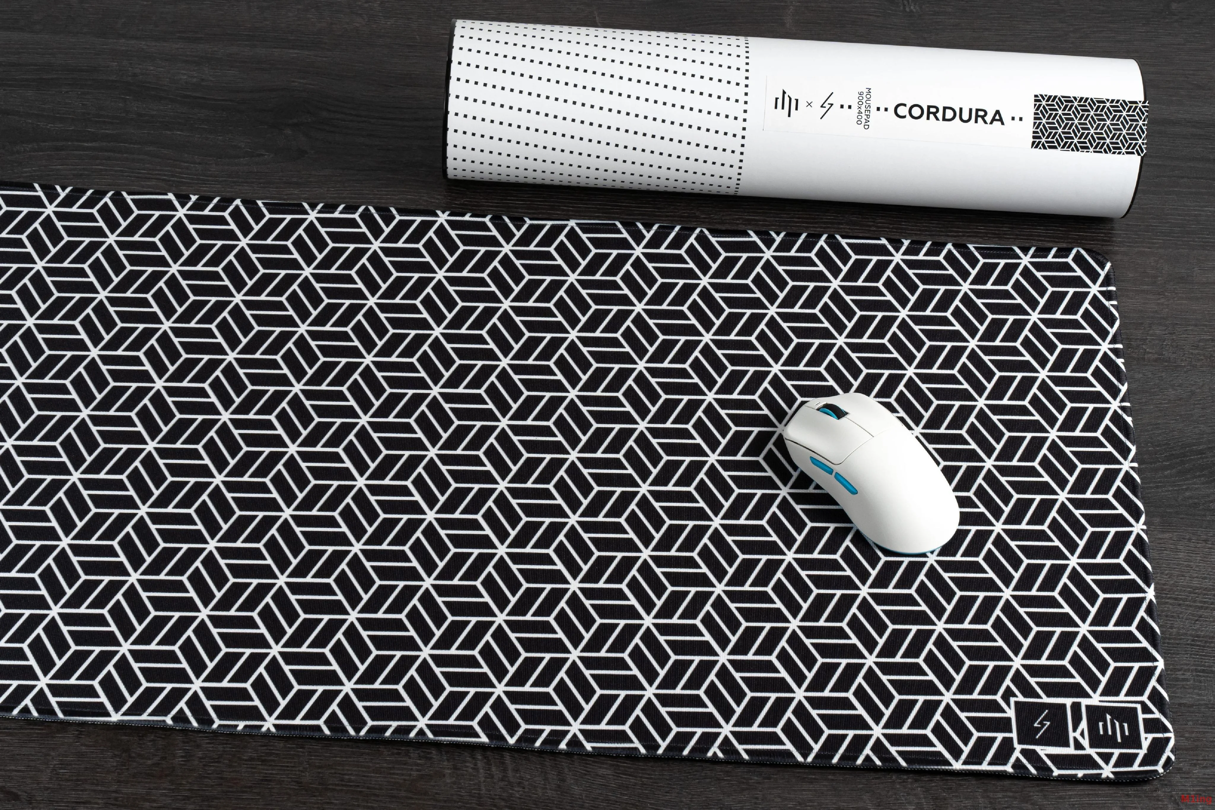 Коврик для мыши NERPA 220x180x4, top CORDURA, bottom PORON, flat paper box