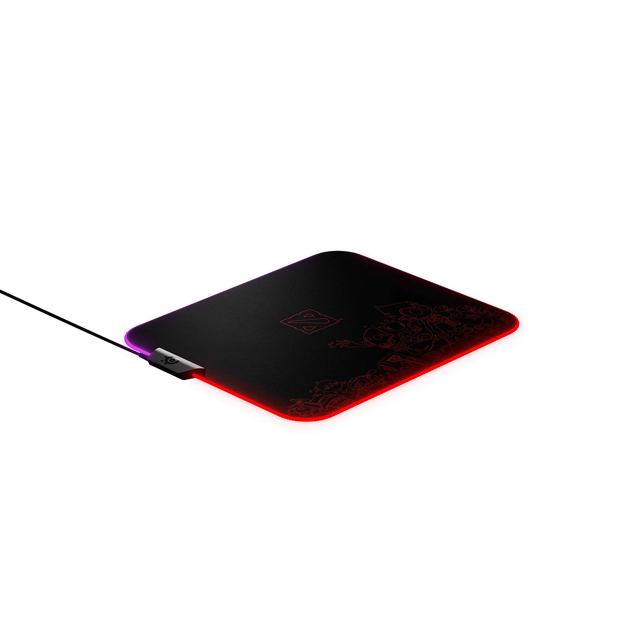 Коврик для мыши Steelseries QcK Prism Cloth Средний черный 320x270x4мм (63825)