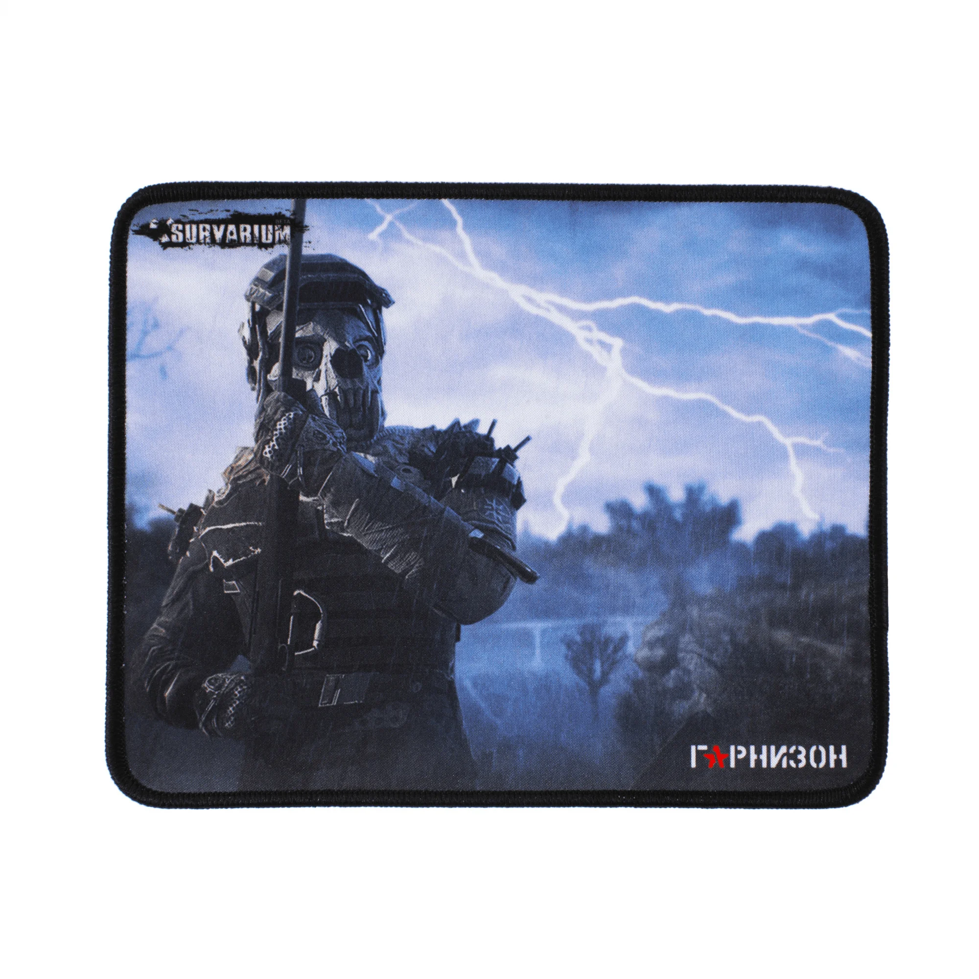 Коврик для мыши Гарнизон GMP-100, игровой, дизайн-игра Survarium, ткань/резина, размеры 200 x 250 x 3 мм