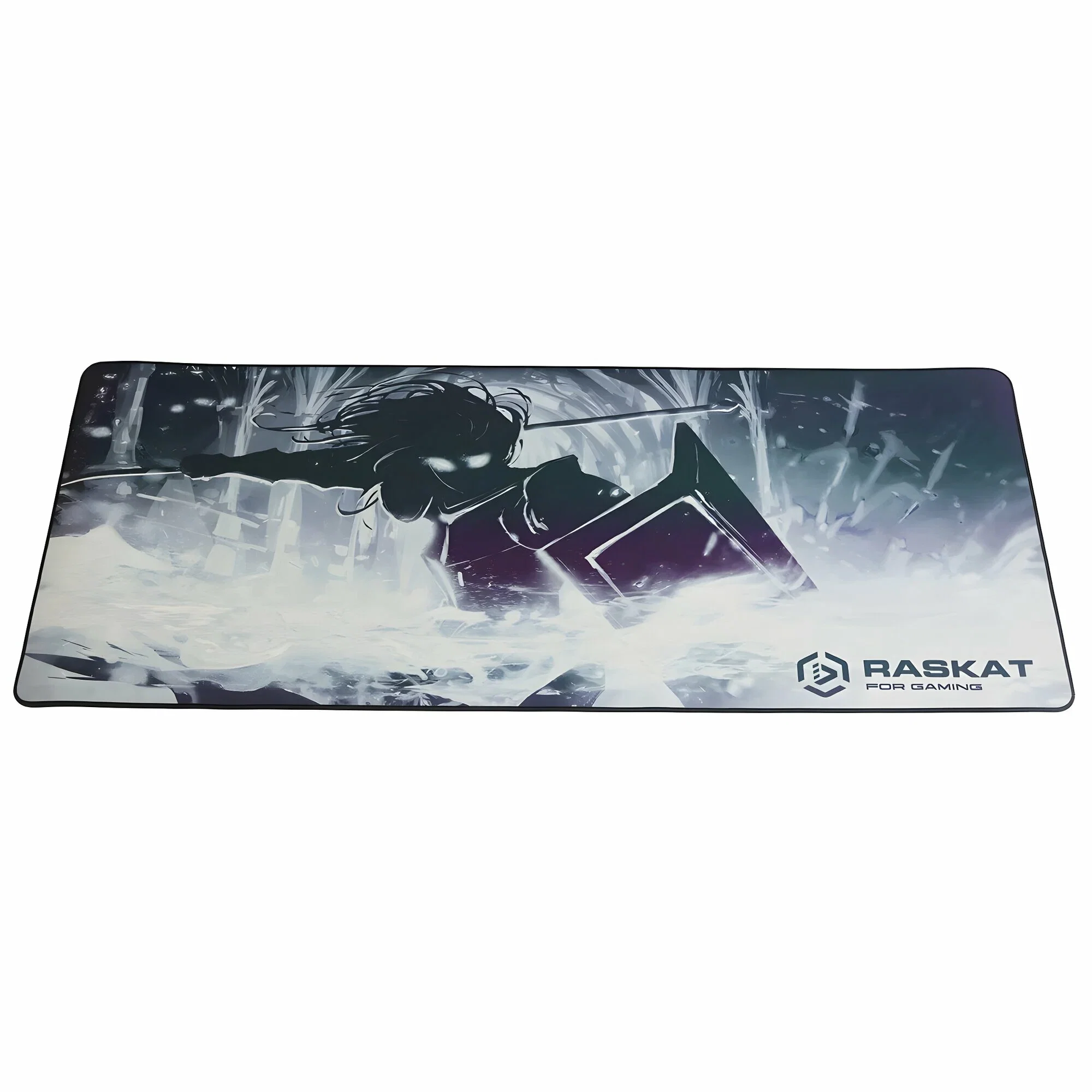 Коврик для мышки Raskat Paladin CG - L (900x400x3, резина/ткань, прошитый край, ч/б рисунок)
