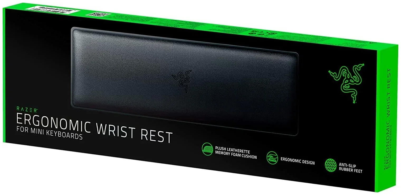 Подкладка для запястий Razer Ergonomic Wrist Rest for Mini Keyboards Razer Ergonomic Wrist Rest for Mini Keyboards