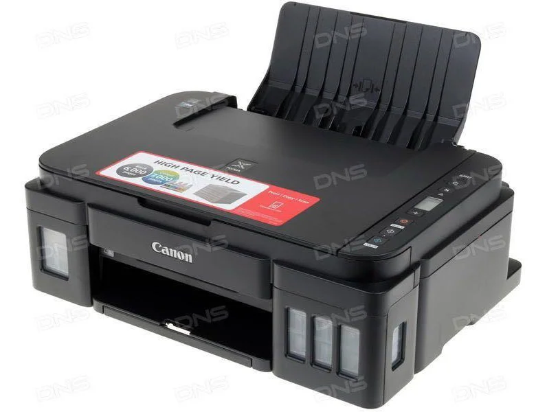 МФУ струйное Canon PIXMA G2410 (2313C009), A4, цветной, печ. 8.8 стр/мин (ч/б) 5 стр/мин (цвет), скан. до 19 стр/мин., 1200 x 4800 dpi (принтер) 1200x