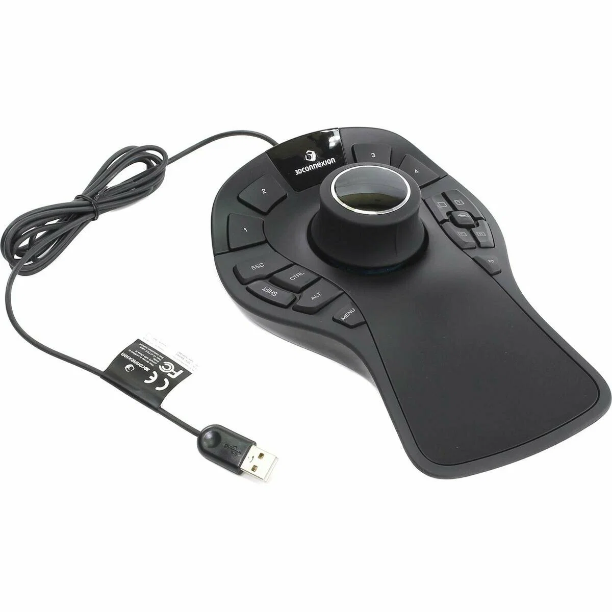 Мышь проводная 3DConnexion SpaceMouse Pro (3DX-700040) черный, 2000 dpi, USB, кнопки - 15
