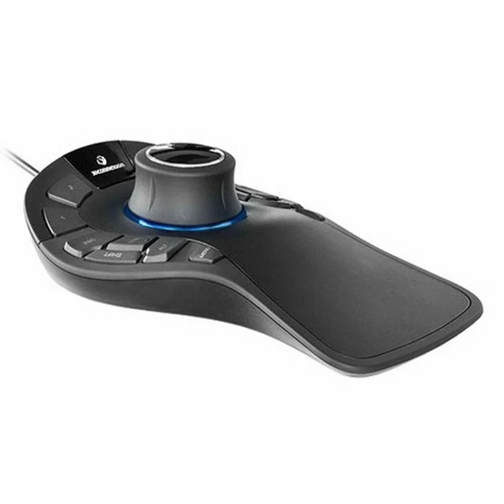 Мышь проводная 3DConnexion SpaceMouse Pro (3DX-700040) черный, 2000 dpi, USB, кнопки - 15