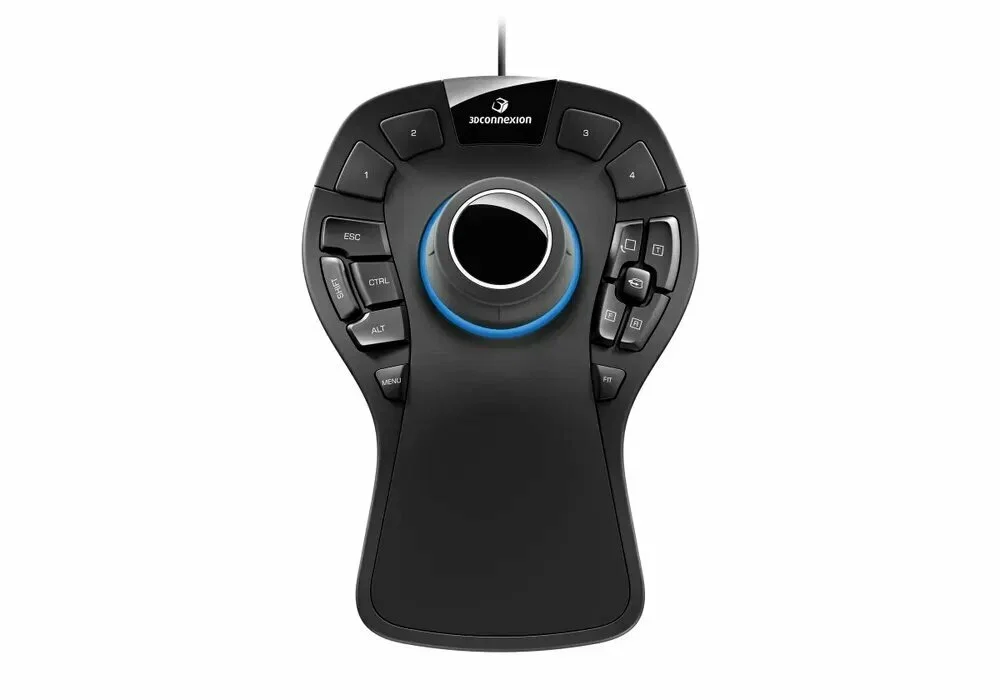 Мышь проводная 3DConnexion SpaceMouse Pro (3DX-700040) черный, 2000 dpi, USB, кнопки - 15