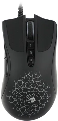 Мышь проводная A4Tech Bloody A90 черный, 6200 dpi, USB, кнопки - 8