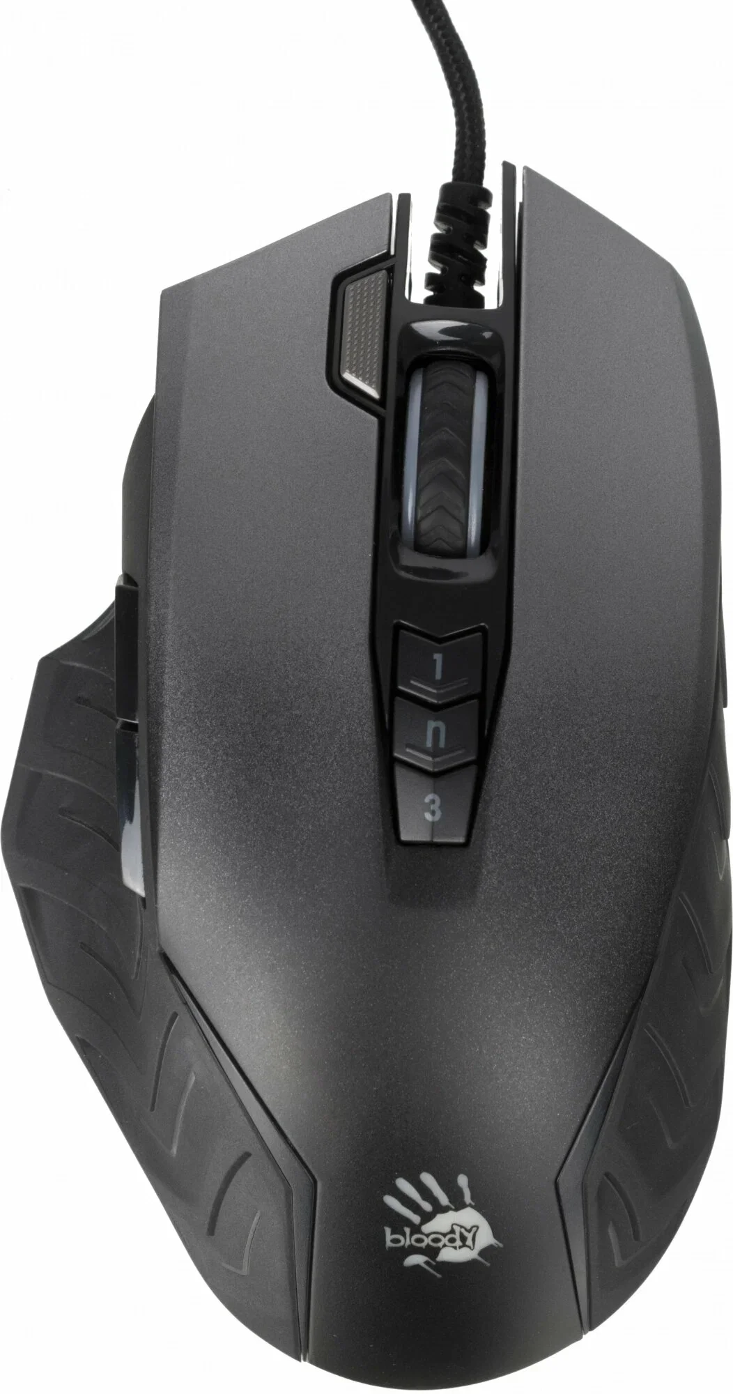 Мышь проводная A4Tech Bloody J95s серый, 8000 dpi, USB, кнопки - 9
