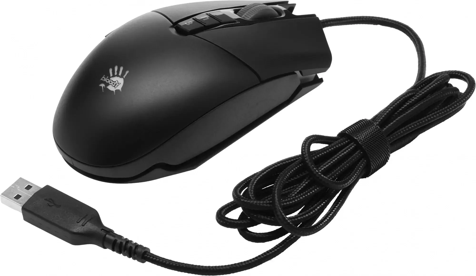 Мышь проводная A4Tech Bloody P91 Pro черный, 16000 dpi, USB, кнопки - 8