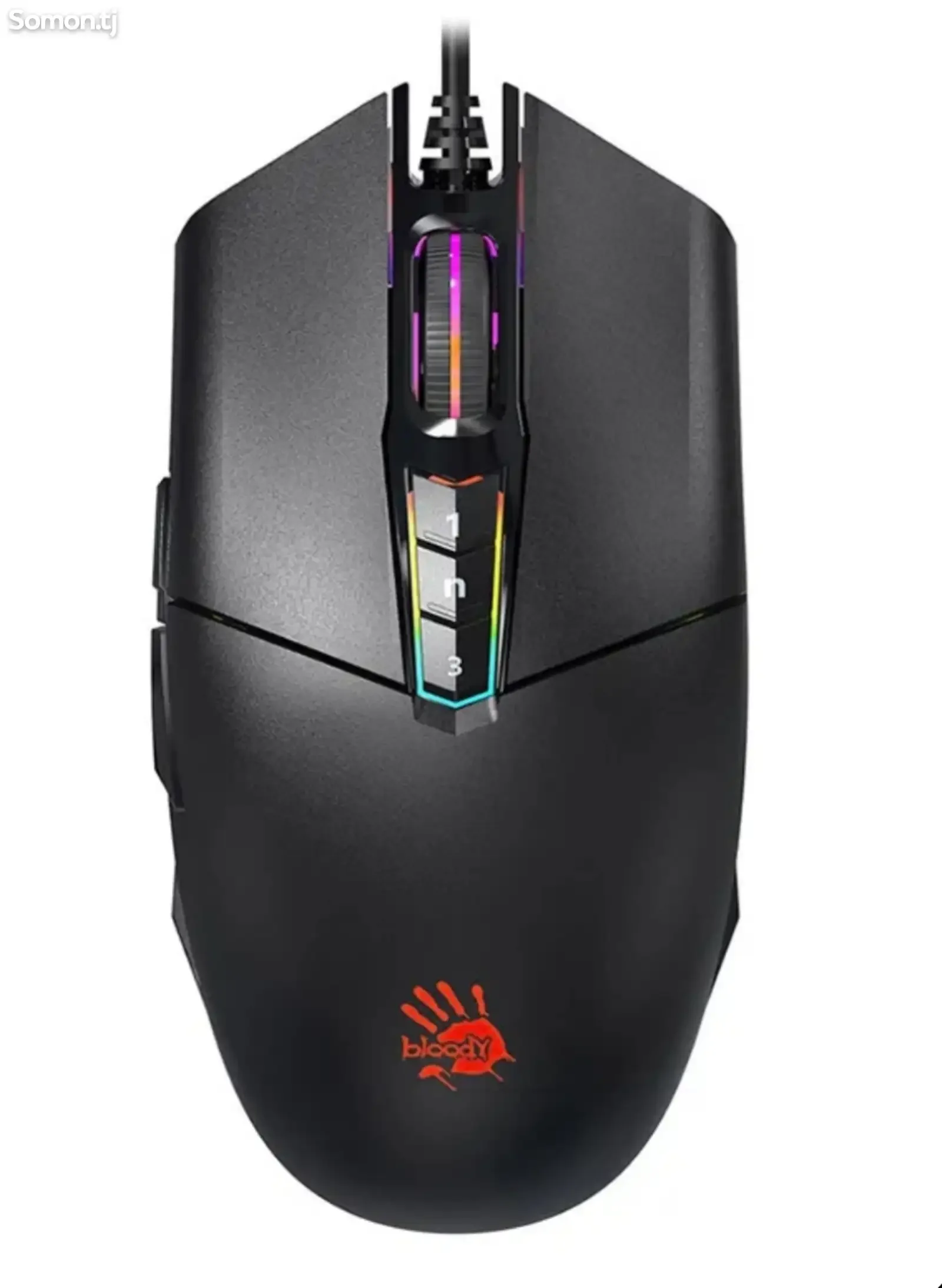 Мышь проводная A4Tech Bloody P91 Pro черный, 16000 dpi, USB, кнопки - 8